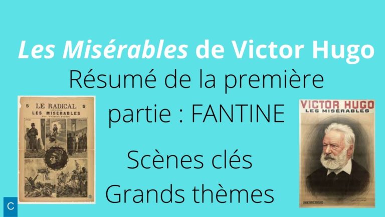 Les Misérables résumé partie 1 Fantine
