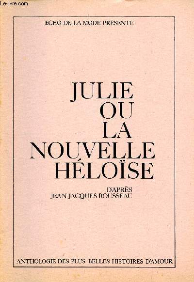 La Nouvelle Héloïse de Jean Jacques Rousseau