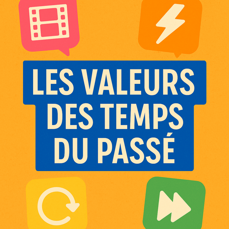 Les valeurs des temps du passé en français