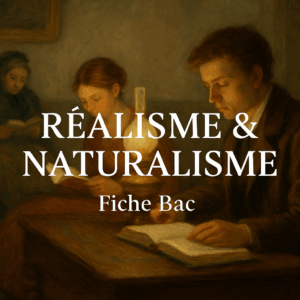 Fiche bac réalisme et naturalisme