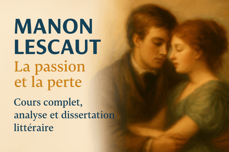 Manon Lescaut : analyse, cours et quiz