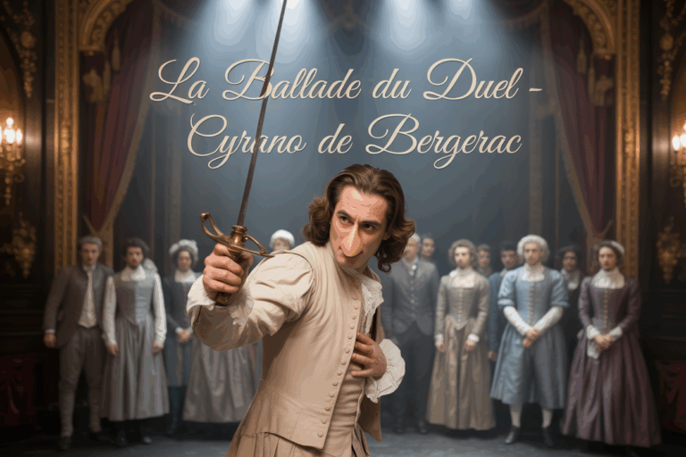 Ballade du duel en vers Cyrano de Bergerac