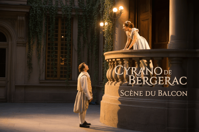 Cyrano de bergerac scène du balcon