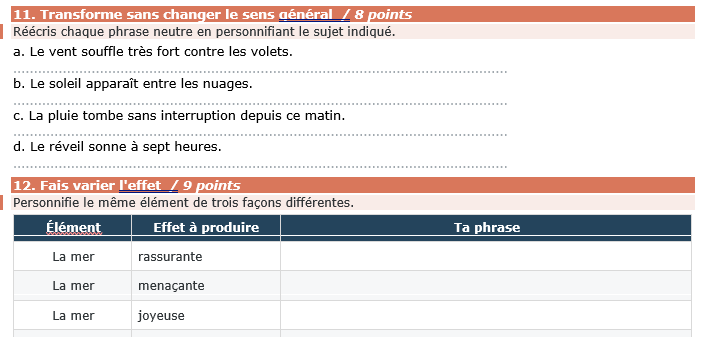 Pack figures de style : métaphore, comparaison, personnification – Image 5
